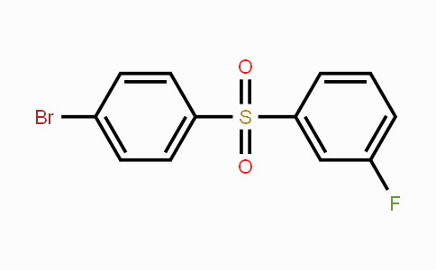CAS No. 1807542-99-9, 1-((4-Bromophenyl)sulfonyl)-3-fluorobenzene