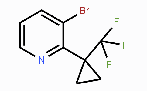 3-Bromo-2-(1-(trifluoromethyl)cyclopropyl)pyridine