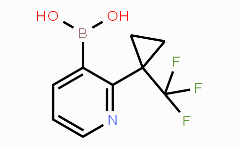 2-(1-(Trifluoromethyl)cyclopropyl)pyridin-3-ylboronic acid