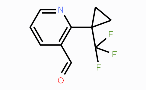 2-(1-(Trifluoromethyl)cyclopropyl)nicotinaldehyde