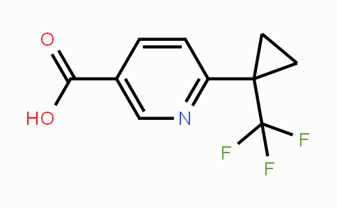 6-(1-(Trifluoromethyl)cyclopropyl)nicotinic acid