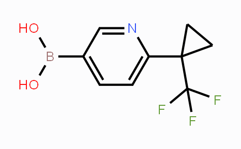 6-(1-(Trifluoromethyl)cyclopropyl)pyridin-3-ylboronic acid