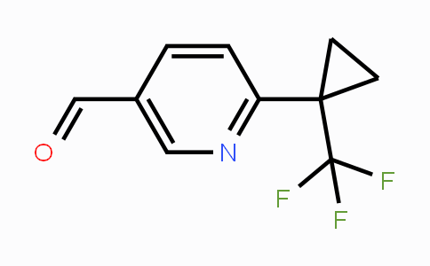 6-(1-(Trifluoromethyl)cyclopropyl)nicotinaldehyde