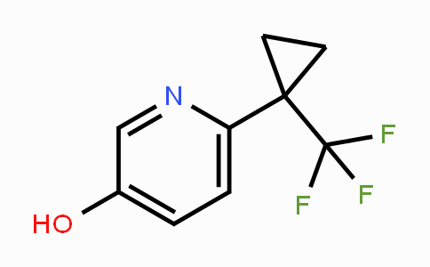 6-(1-(Trifluoromethyl)cyclopropyl)pyridin-3-ol