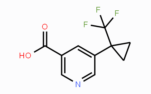 5-(1-(Trifluoromethyl)cyclopropyl)nicoTinic acid