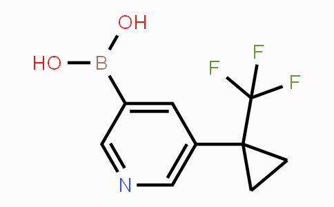 5-(1-(Trifluoromethyl)cyclopropyl)pyridin-3-ylboronic acid