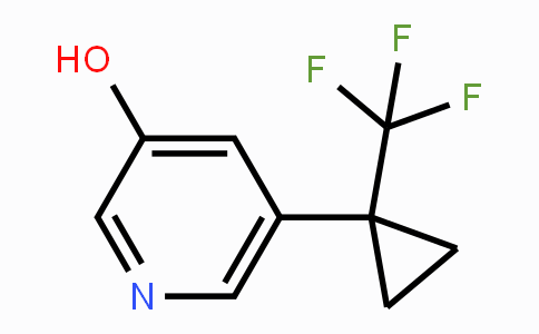 5-(1-(Trifluoromethyl)cyclopropyl)pyridin-3-ol