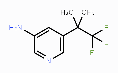5-(1,1,1-Trifluoro-2-methylpropan-2-yl)pyridin-3-amine
