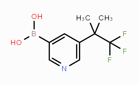 5-(1,1,1-Trifluoro-2-methylpropan-2-yl)pyridin-3-ylboronic acid