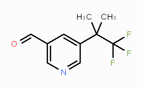 5-(1,1,1-Trifluoro-2-methylpropan-2-yl)nicotinaldehyde