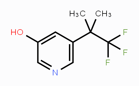 5-(1,1,1-Trifluoro-2-methylpropan-2-yl)pyridin-3-ol