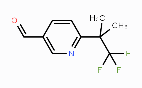 6-(1,1,1-Trifluoro-2-methylpropan-2-yl)nicotinaldehyde