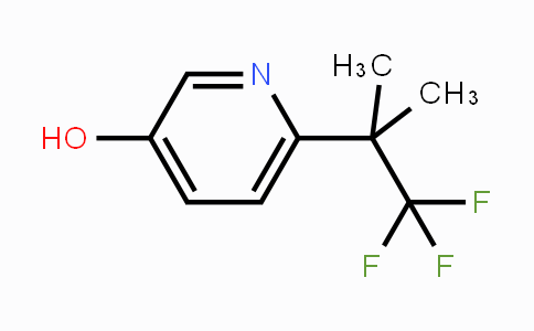 CAS No. 1196074-20-0, 6-(1,1,1-Trifluoro-2-methylpropan-2-yl)pyridin-3-ol