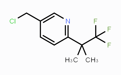 5-(Chloromethyl)-2-(1,1,1-trifluoro-2-methylpropan-2-yl)pyridine