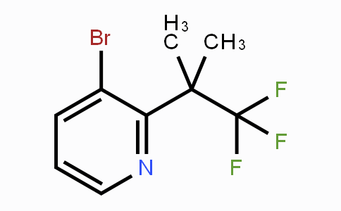 3-Bromo-2-(1,1,1-trifluoro-2-methylpropan-2-yl)pyridine