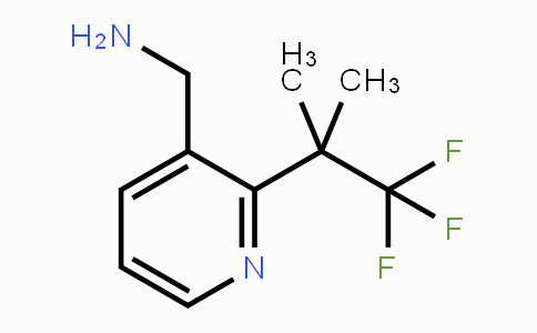 (2-(1,1,1-Trifluoro-2-methylpropan-2-yl)pyridin-3-yl)methanamine