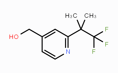 (2-(1,1,1-Trifluoro-2-methylpropan-2-yl)pyridin-4-yl)methanol