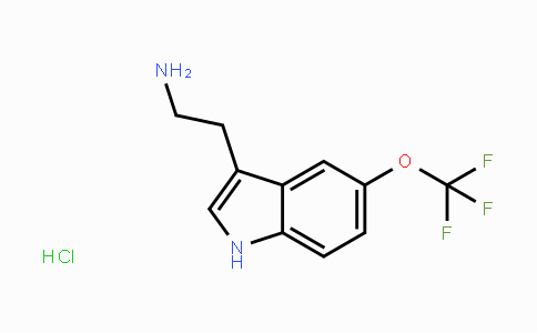CAS No. 1389313-40-9, 2-(5-(TrifluoroMethoxy)-1H-indol-3-yl)ethanamine hydrochloride