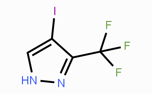 CAS No. 866638-72-4, 4-Iodo-3-(trifluoromethyl)-1H-pyrazole