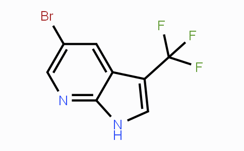 CAS No. 1150618-36-2, 5-Bromo-3-(trifluoromethyl)-1H-pyrrolo[2,3-b]pyridine