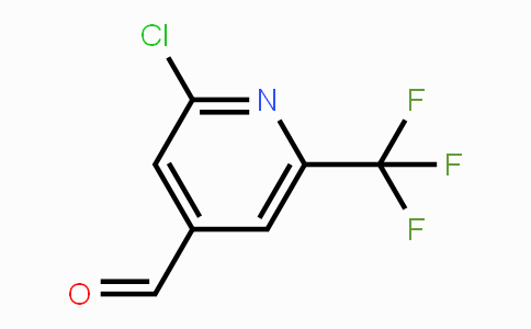 CAS No. 1060807-47-7, 2-Chloro-6-(trifluoromethyl)isonicotinaldehyde