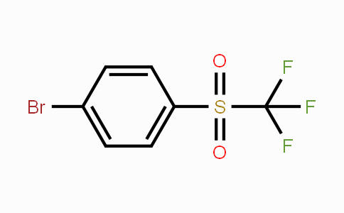 CAS No. 312-20-9, 1-Bromo-4-((trifluoromethyl)sulfonyl)benzene