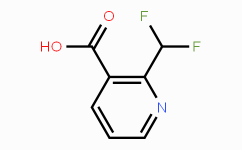 CAS No. 1256794-35-0, 2-(Difluoromethyl)nicotinic acid