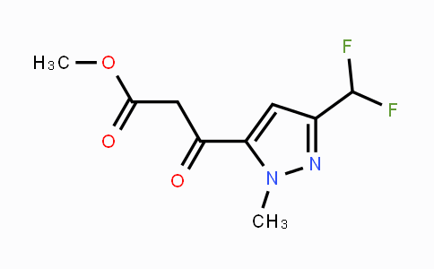 Methyl 3-(3-(difluoromethyl)-1-methyl-1H-pyrazol-5-yl)-3-oxopropanoate