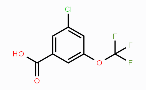 CAS No. 433926-46-6, 3-Chloro-5-(trifluoromethoxy)benzoic acid