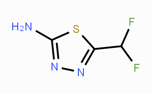 CAS No. 25306-15-4, 5-(Difluoromethyl)-1,3,4-thiadiazol-2-amine