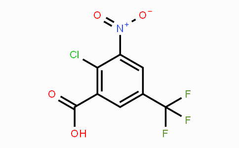 CAS No. 22227-59-4, 2-Chloro-3-nitro-5-(trifluoromethyl)benzoic acid