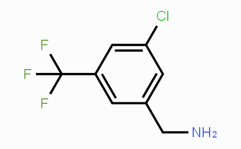 CAS No. 400771-41-7, (3-Chloro-5-(trifluoromethyl)phenyl)methanamine