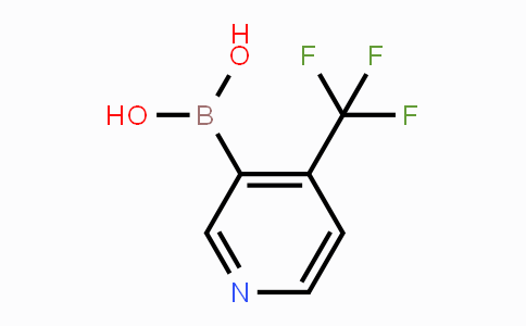CAS No. 947533-41-7, (4-(Trifluoromethyl)pyridin-3-yl)boronic acid
