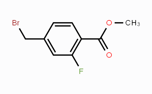 CAS No. 85070-57-1, Methyl 4-(bromomethyl)-2-fluorobenzoate