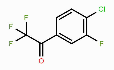 CAS No. 845823-15-6, 1-(4-Chloro-3-fluorophenyl)-2,2,2-trifluoroethanone