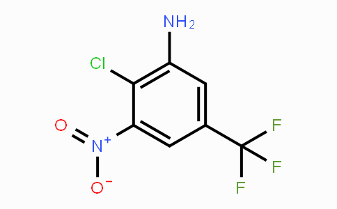 CAS No. 887267-85-8, 2-Chloro-3-nitro-5-(trifluoromethyl)aniline