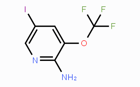 CAS No. 1361680-72-9, 5-Iodo-3-(trifluoromethoxy)pyridin-2-amine