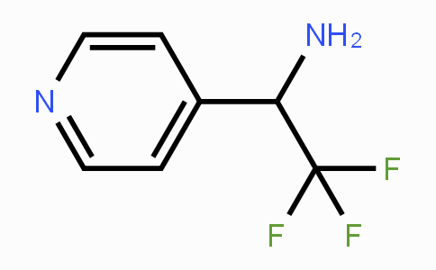 CAS No. 1060815-28-2, 2,2,2-Trifluoro-1-(pyridin-4-yl)ethanamine