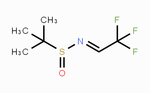 CAS No. 1431877-91-6, (E)-2-Methyl-N-(2,2,2-trifluoroethylidene)propane-2-sulfinamide