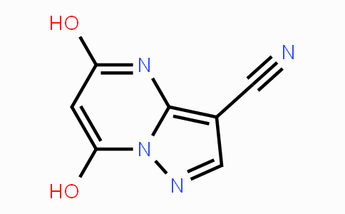 CAS No. 1310250-12-4, 5,7-Dihydroxypyrazolo[1,5-a]pyrimidine-3-carbonitrile