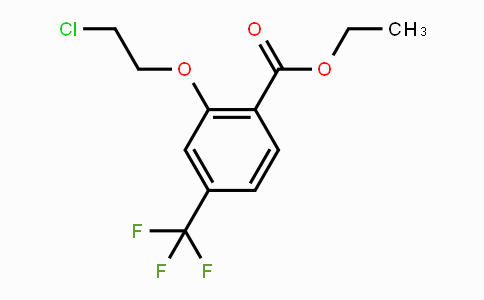 Ethyl 2-(2-chloroethoxy)-4-(trifluoromethyl)benzoate