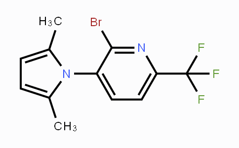 2-Bromo-3-(2,5-dimethyl-1H-pyrrol-1-yl)-6-(trifluoromethyl)pyridine