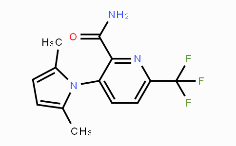 3-(2,5-Dimethyl-1H-pyrrol-1-yl)-6-(trifluoromethyl)picolinamide