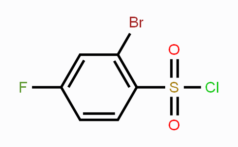 CAS No. 351003-45-7, 2-Bromo-4-fluorobenzene-1-sulfonyl chloride