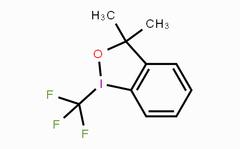 CAS No. 887144-97-0, 1,3-Dihydro-3,3-dimethyl-1-(trifluoromethyl)-1,2-benziodoxole