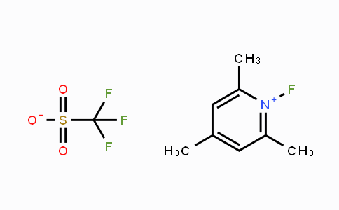 CAS No. 107264-00-6, 1-Fluoro-2,4,6-trimethylpyridinium trifluoromethanesulfonate