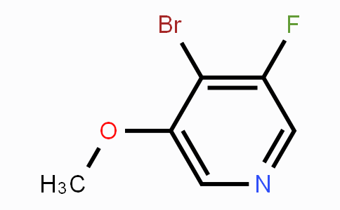 CAS No. 1256825-73-6, 4-Bromo-3-fluoro-5-methoxypyridine