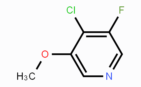 CAS No. 1261473-24-8, 4-Chloro-3-fluoro-5-methoxypyridine