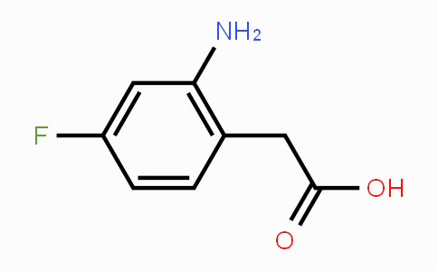 CAS No. 80733-63-7, 2-(2-Amino-4-fluorophenyl)aceticacid