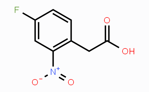 CAS No. 39616-95-0, 2-(4-Fluoro-2-nitrophenyl)aceticacid